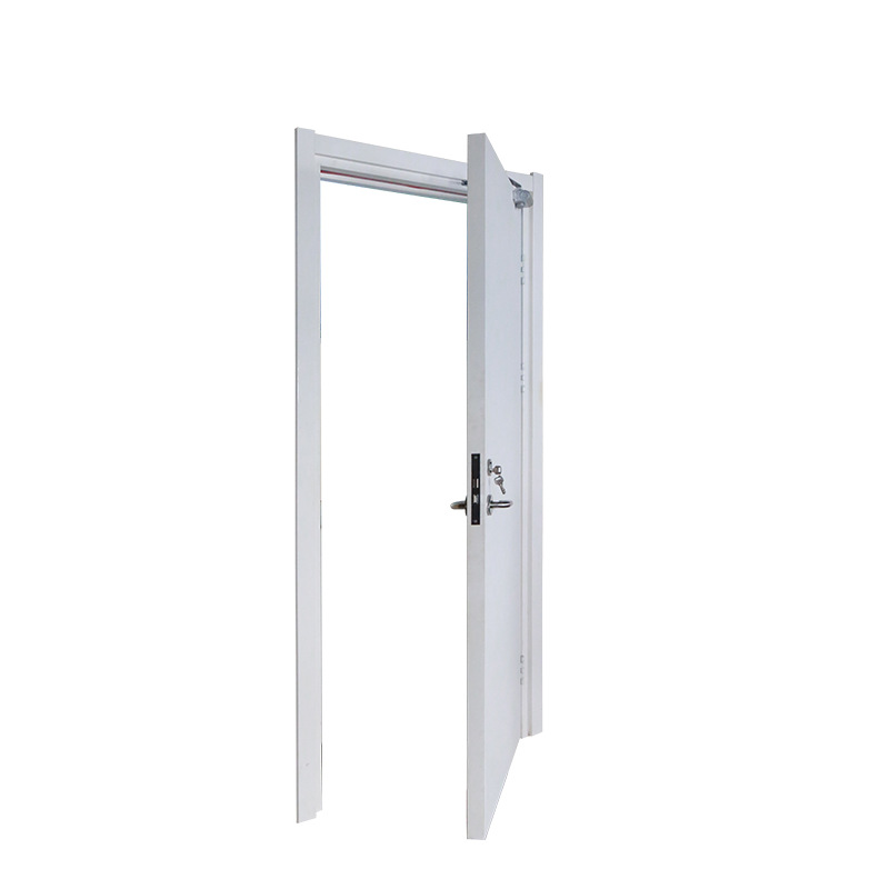 Engineering grade plastic sprayed wooden fireproof door