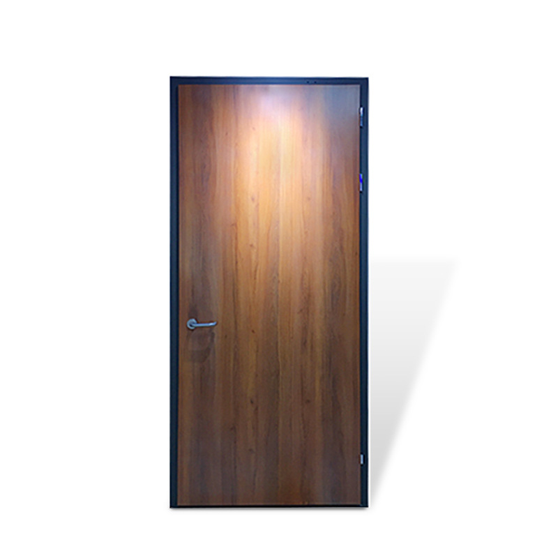 Steel and wooden fire doors
