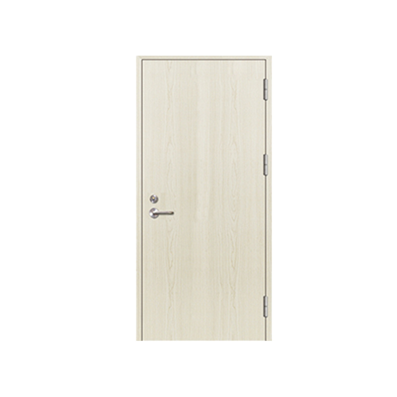 Wooden paint-free thermal insulation fire door
