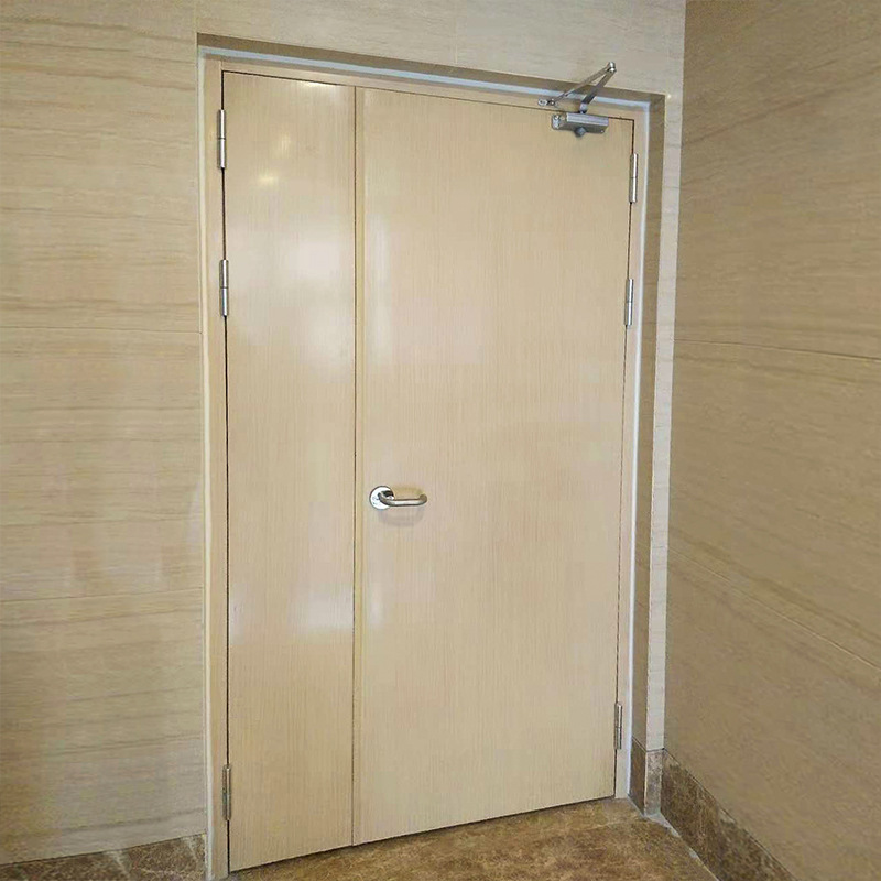 Fire escape single opening double opening fire door