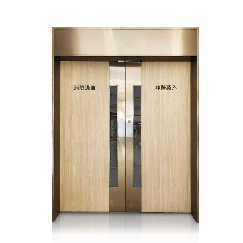 Fire escape fire door