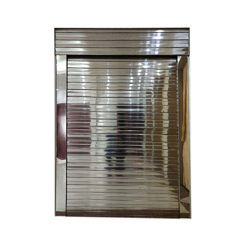 Composite automatic steel fire shutter door