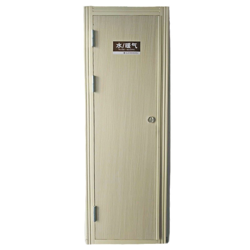 Steel fireproof doors for water and electricity pipe wells on high floors