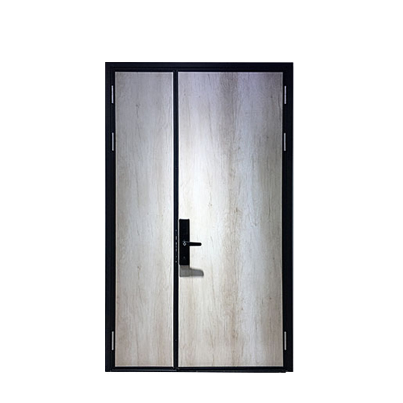 Steel and wooden fire doors