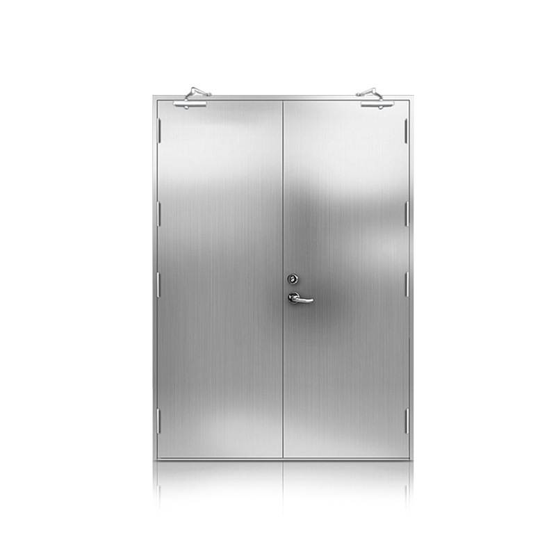 Steel fire door
