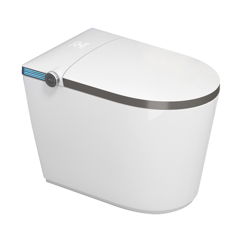 UV spray bar/intelligent automatic flip cover voice/foam shield energy toilet