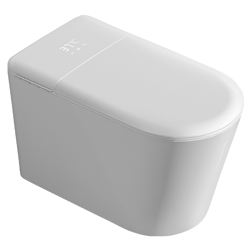 Built-in foam shield fully automatic smart toilet UV sterilization aromatherapy