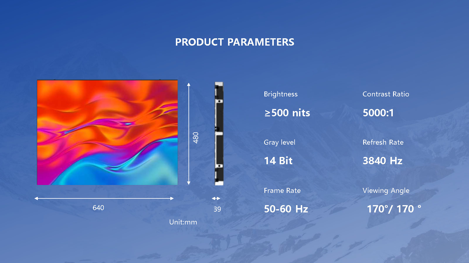 F1 Max Series Indoor LED display