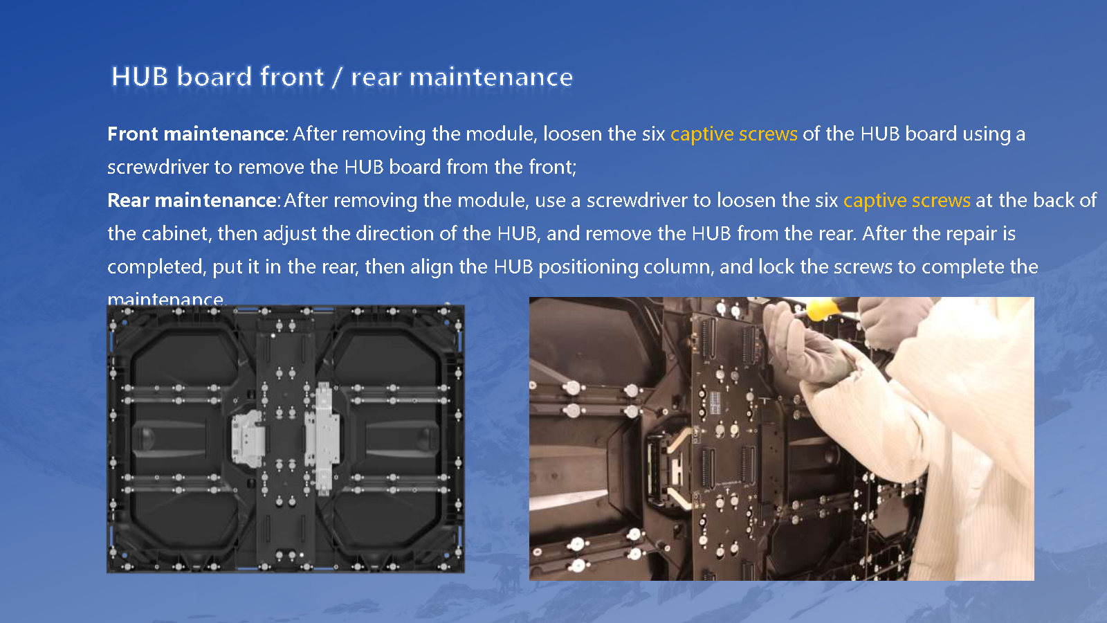 F1 Pro Series Indoor LED display
