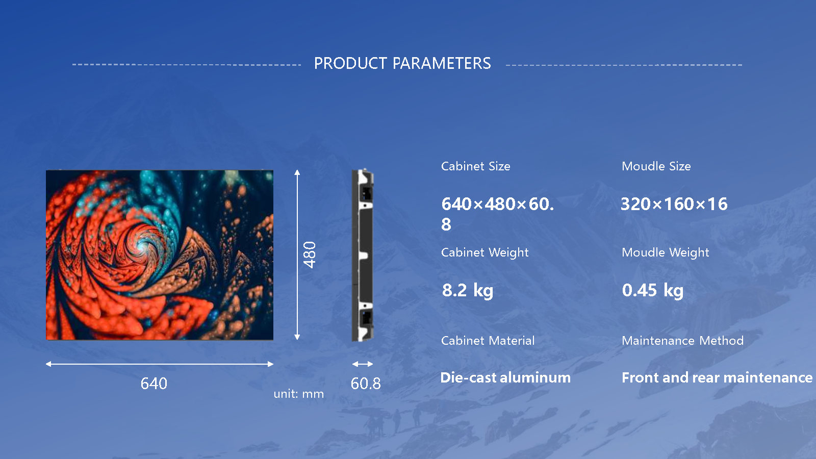 F1 Pro Series Indoor LED display