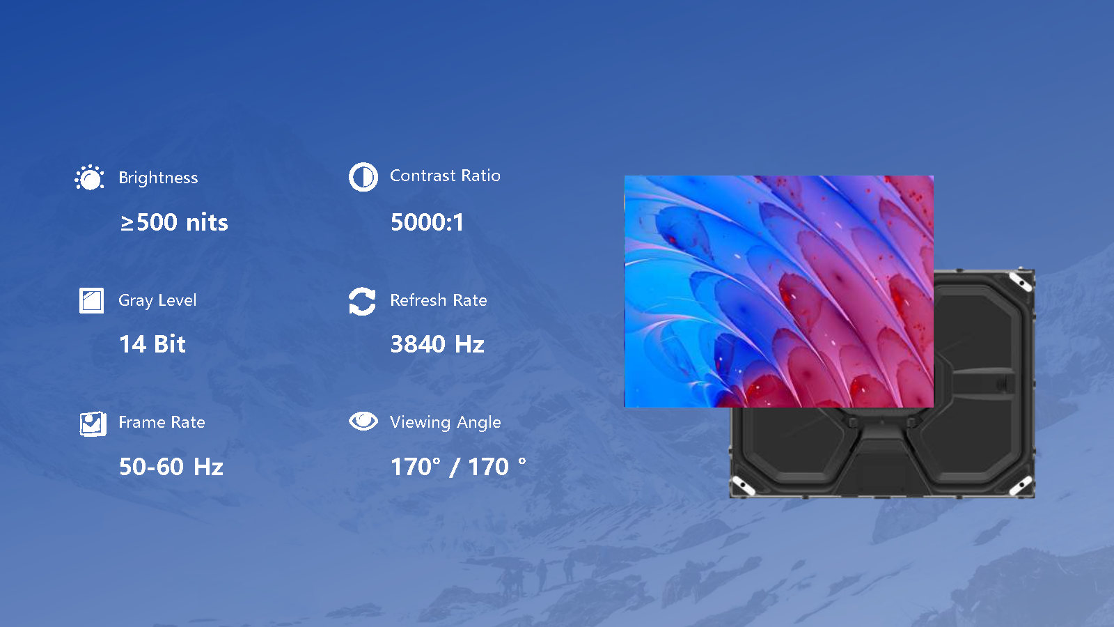 F1 Pro Series Indoor LED display