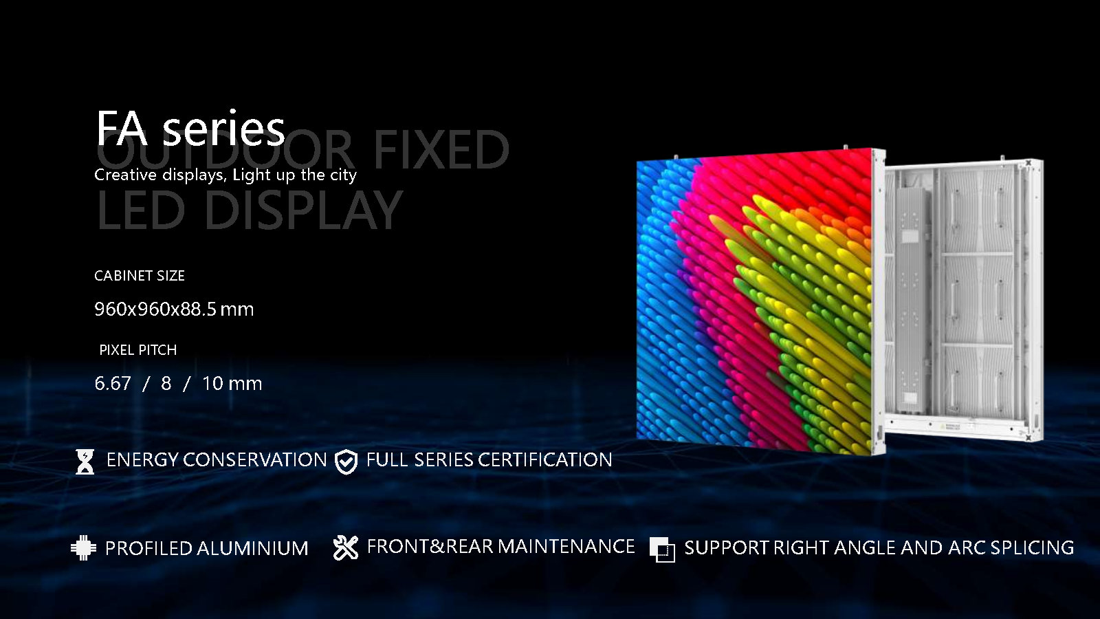 FA Series Outdoor LED Display