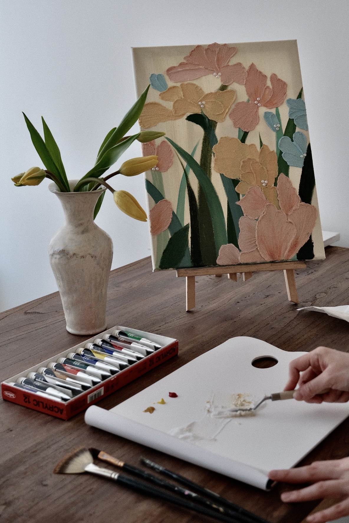 立體植物繪畫課