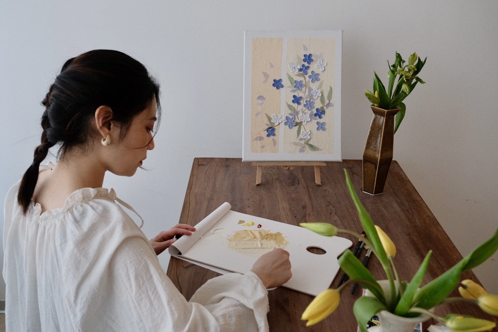 立體植物繪畫課