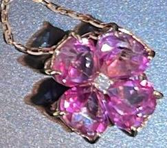 D21 R Diamond Necklace