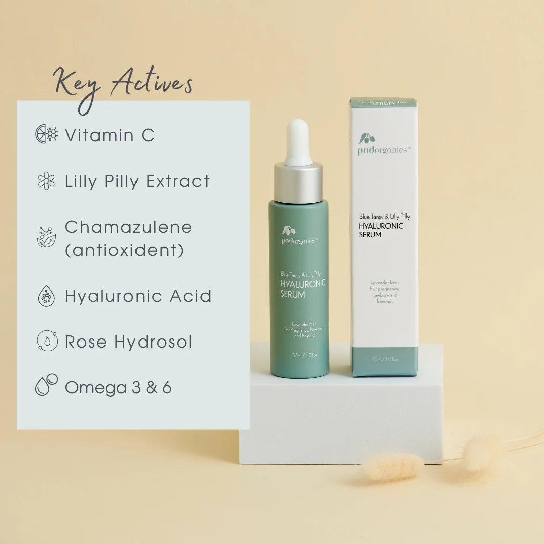 Blue Tansy and Lilli Pilli Hyaluronic Serum