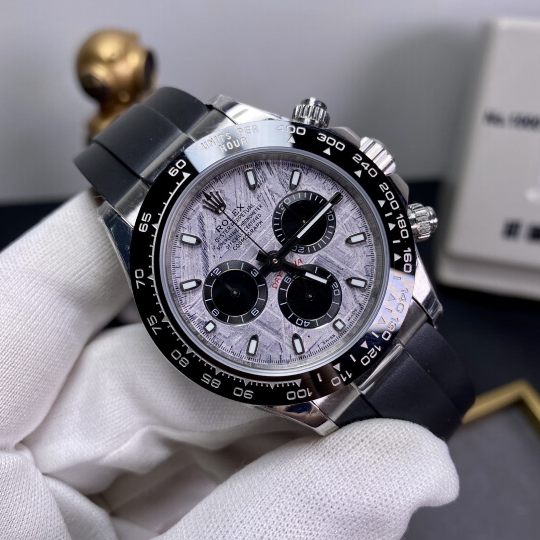 ロレックス デイトナ メテオライト グレープレート40mm机械表