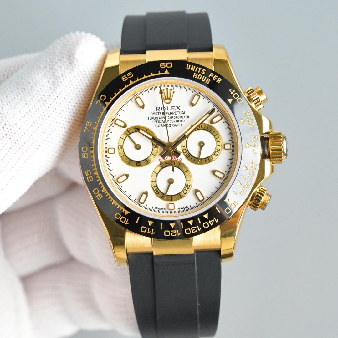 ROLEX（ロレックス）機械式腕時計 デイトナ 白文字盤  40MM 腕時計