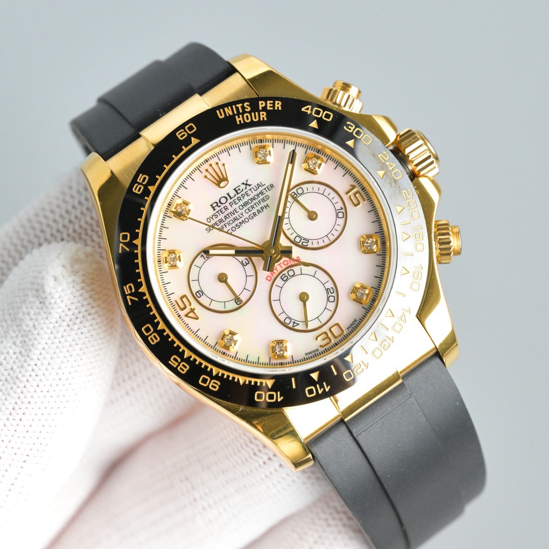 ROLEX（ロレックス）機械式腕時計 デイトナ 白文字盤  40MM 腕時計