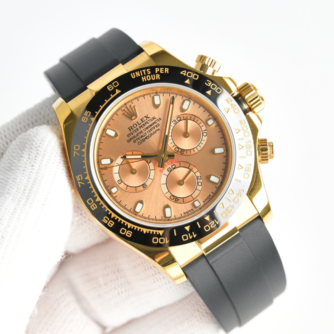 ROLEX（ロレックス）機械式腕時計 デイトナ ローズゴールド文字盤  40MM 腕時計