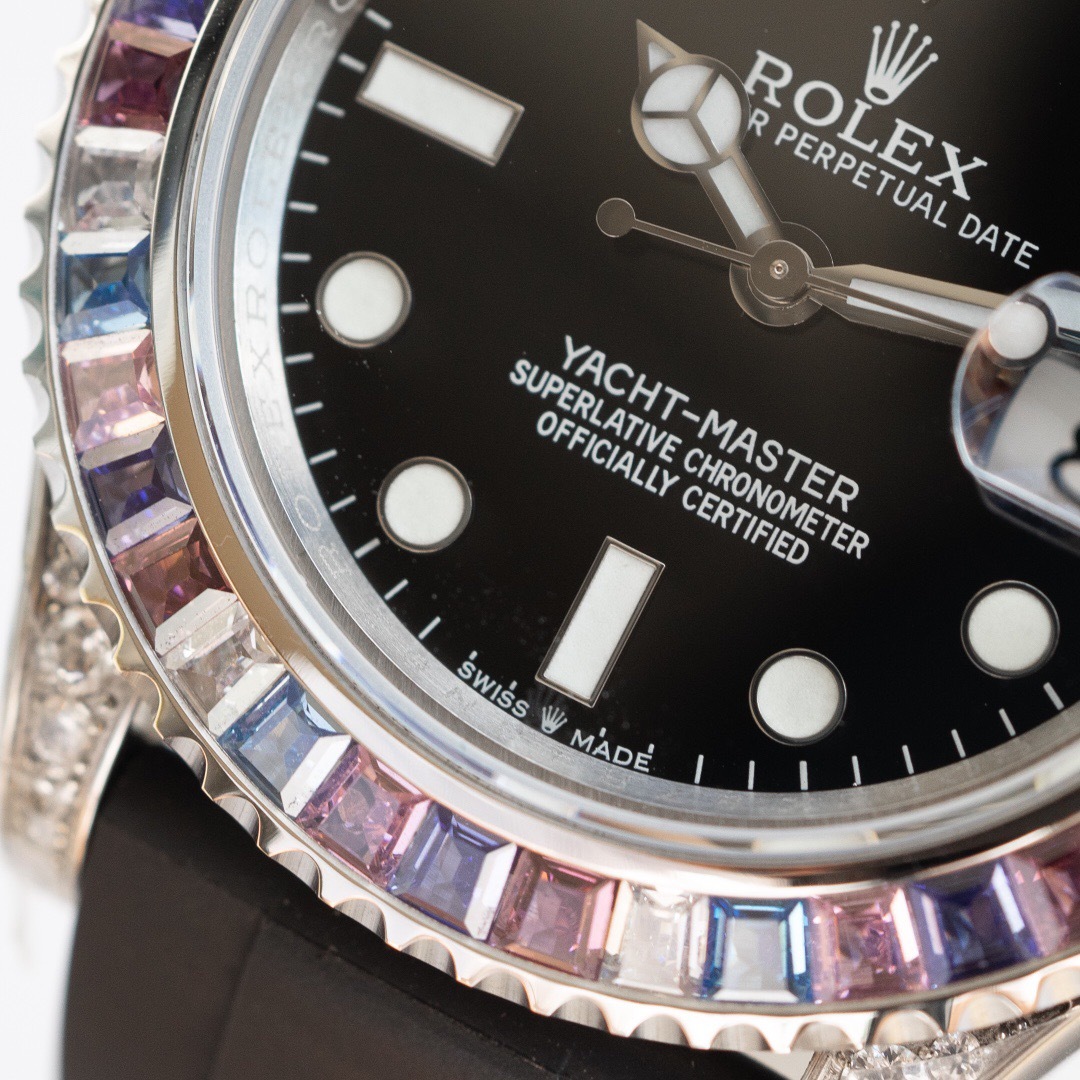 ROLEX ロレックス ヨットマスターシリーズ 自動巻き腕時計Yacht-MasterM126679SABR-0002