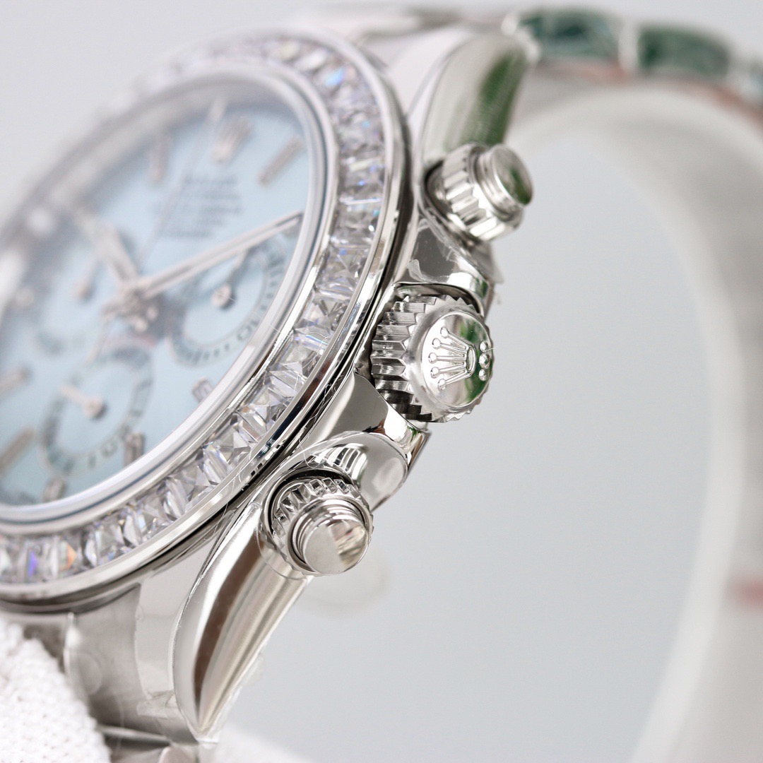 Rolex ロレックス 2025年新作 デイトナ 機械式腕時計 アイスブルー文字盤