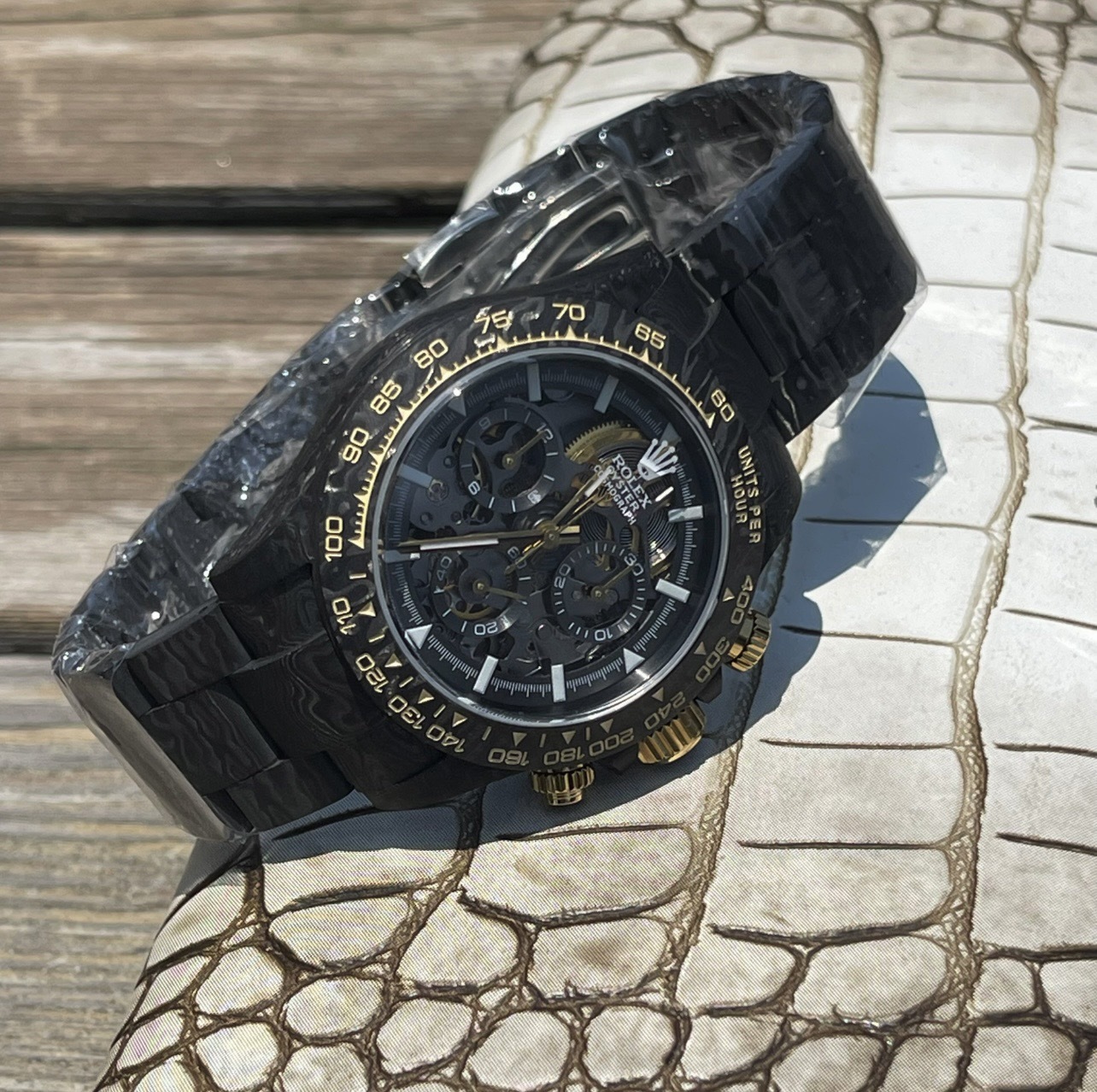 NEW 2025 Rolexロレックス機械式時計の独家ハイエンドカスタム版・スケルトンシリーズです
