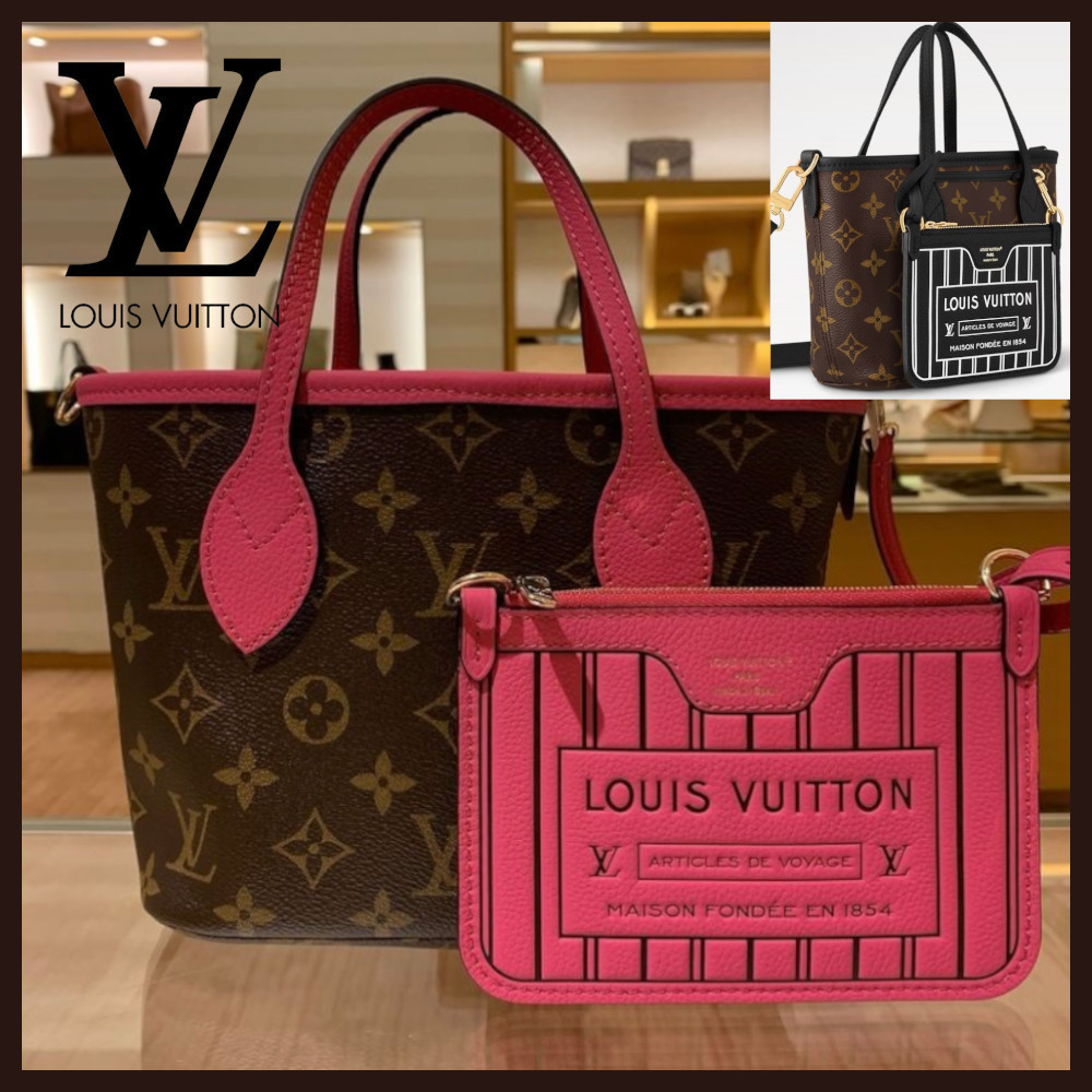 【リバーシブルが嬉しい♡】Louis Vuitton トートバッグ M12106 M12109