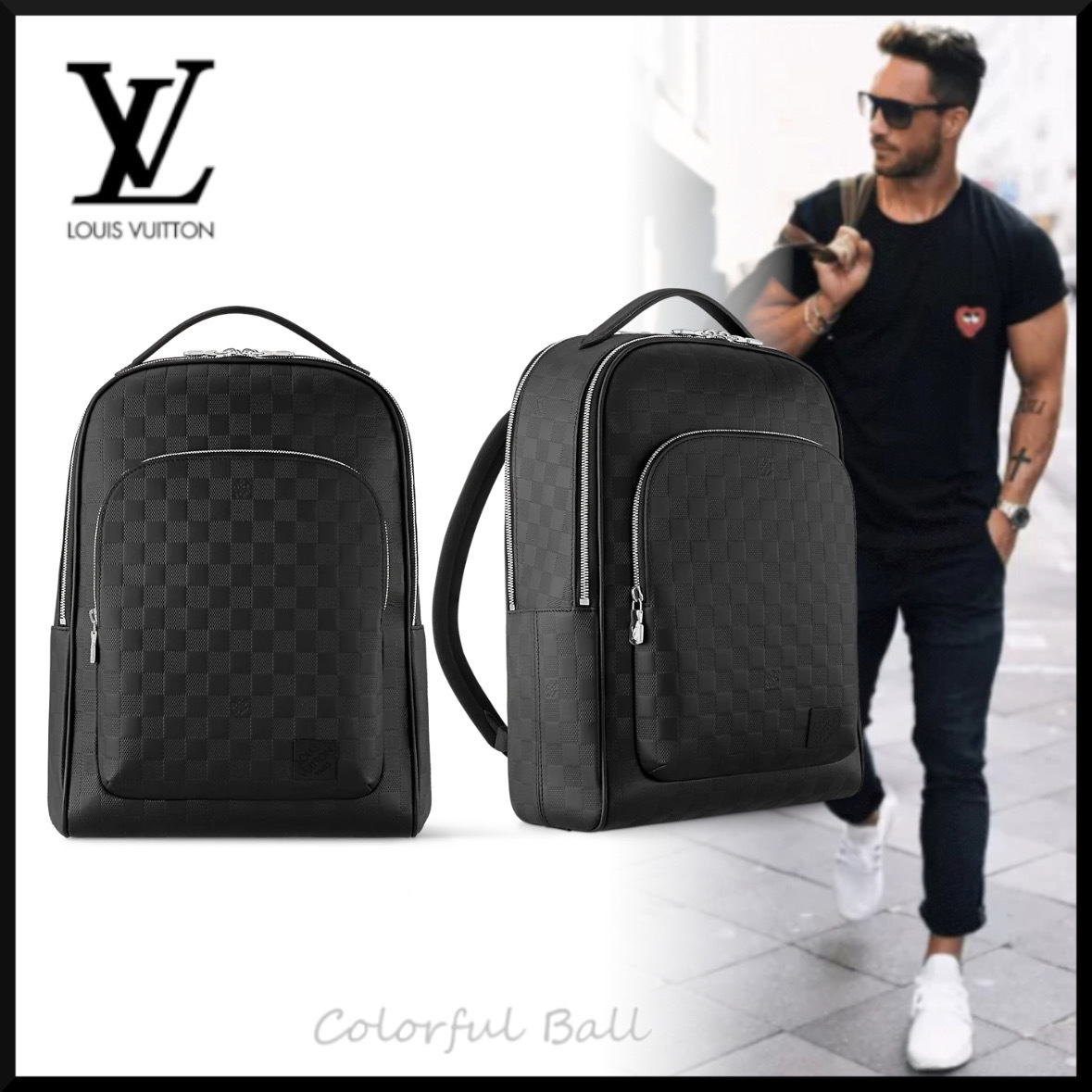 【メンズに大人気】LOUIS VUITTON　アヴェニュー・バックパック N40501