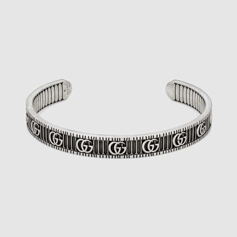 GUCCI スターリングシルバーブレスレット