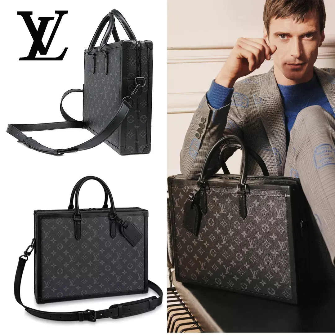 LOUIS VUITTON vソフトトランク?ブリーフケース Ref:M44952