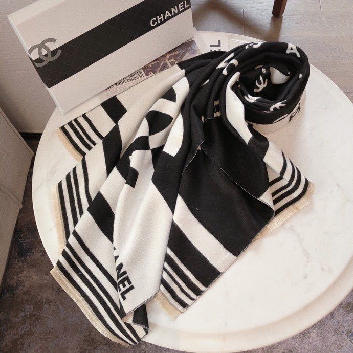 【CHANEL】（シャネル）カシミアスカーフ 5色