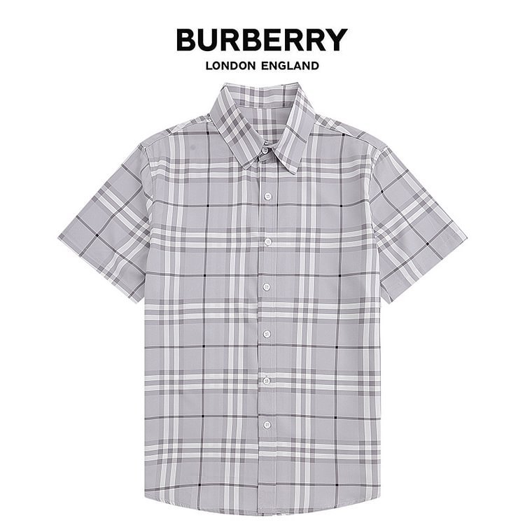 【BURBERRY旗艦店】（バーバリー） 半袖シャツ 3色 ご好評に付き再入荷！！