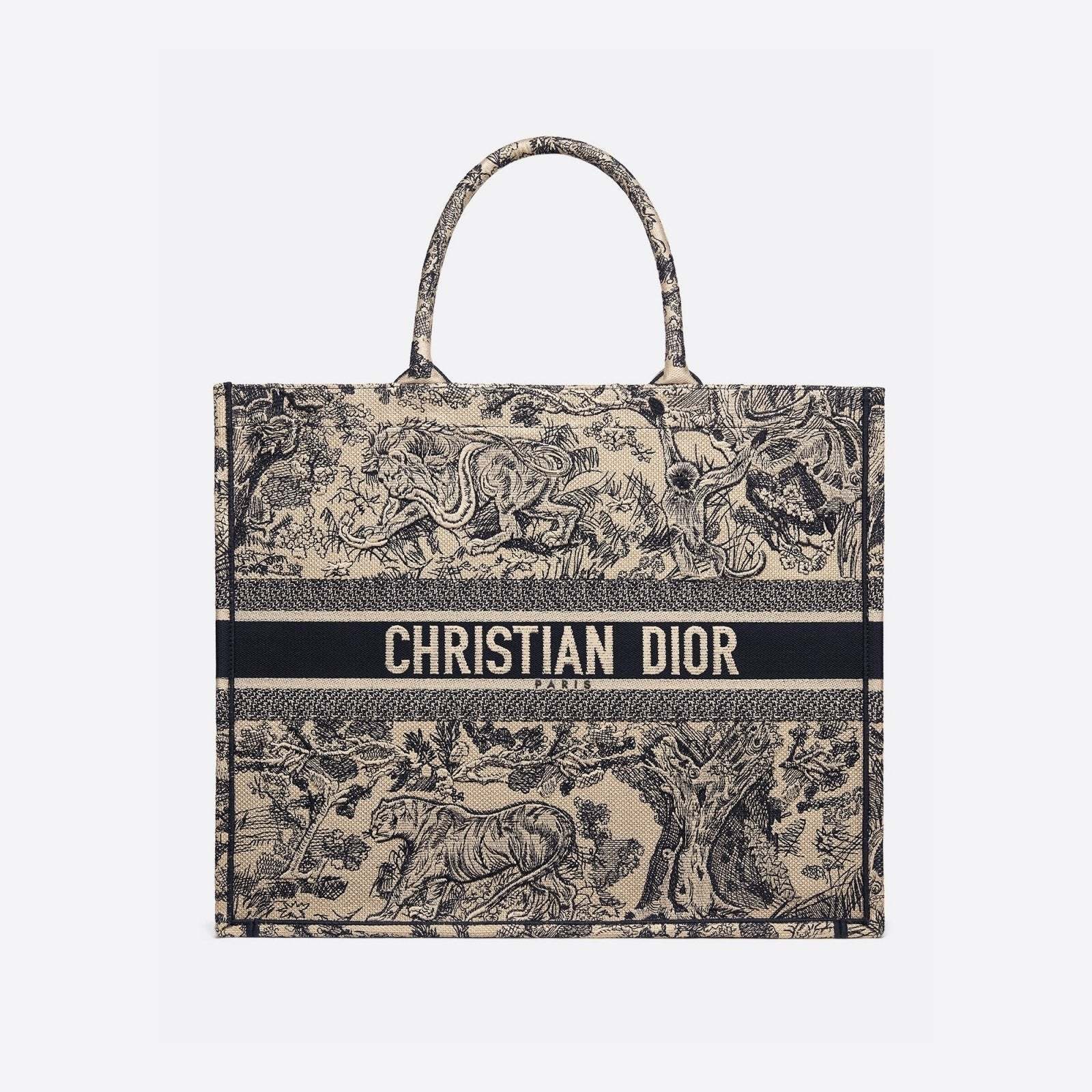 【DIOR】入手困難！セレブ芸能人御用達?ロゴ アニマル 刺繍 バッグ トート 選べる4色