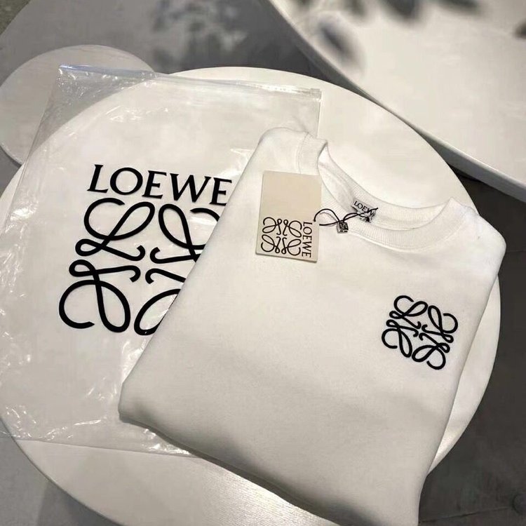 【LOEWE】ロエベ エンブロイダリー スウェットシャツ 男女兼用