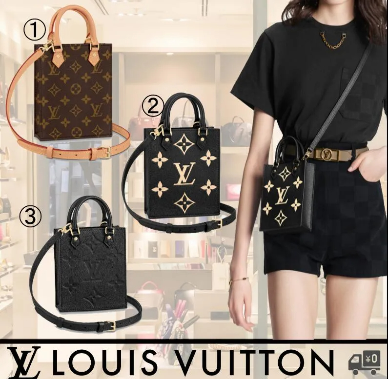 【SALE】LOUIS VUITTON/PETIT SAC PLAT BAG/２WAY/ストラップ付