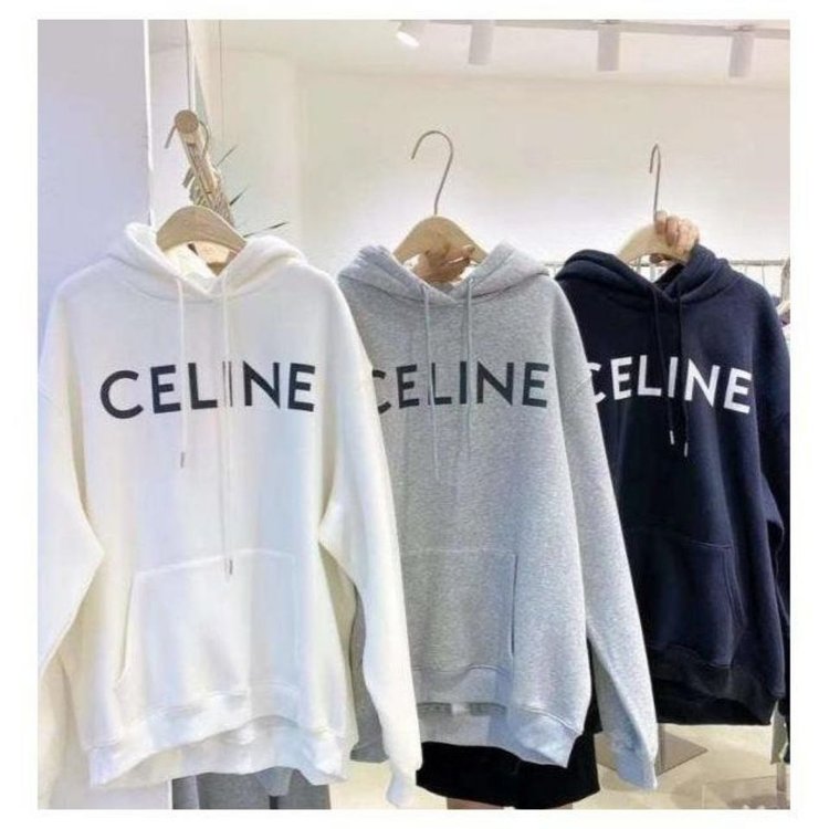 【CELINE旗艦店】【即日出荷】セリーヌ 男女兼用 パーカー 3色