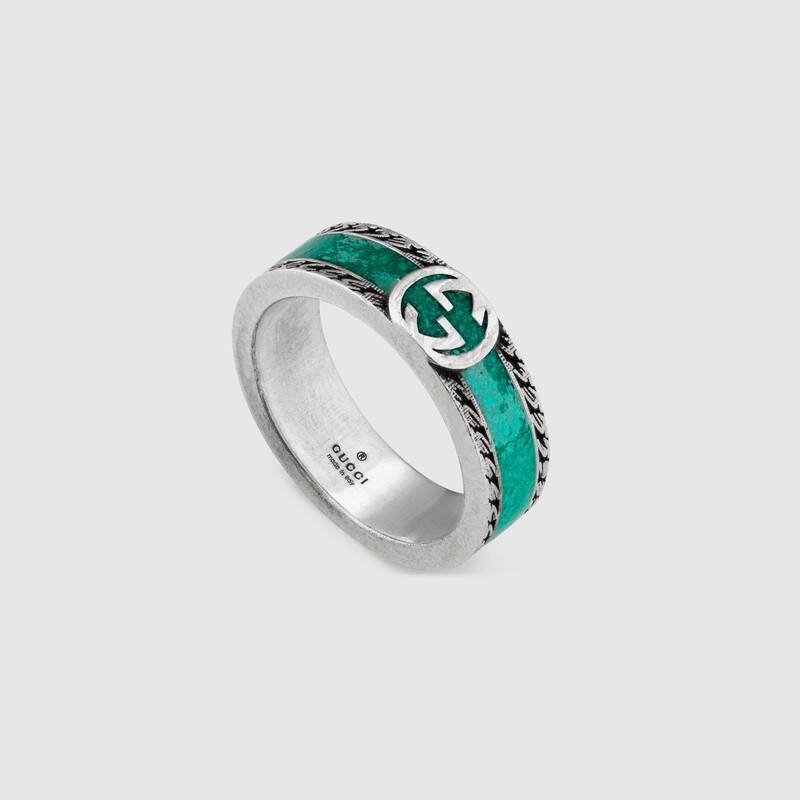 GUCCI  インターロッキングG リング