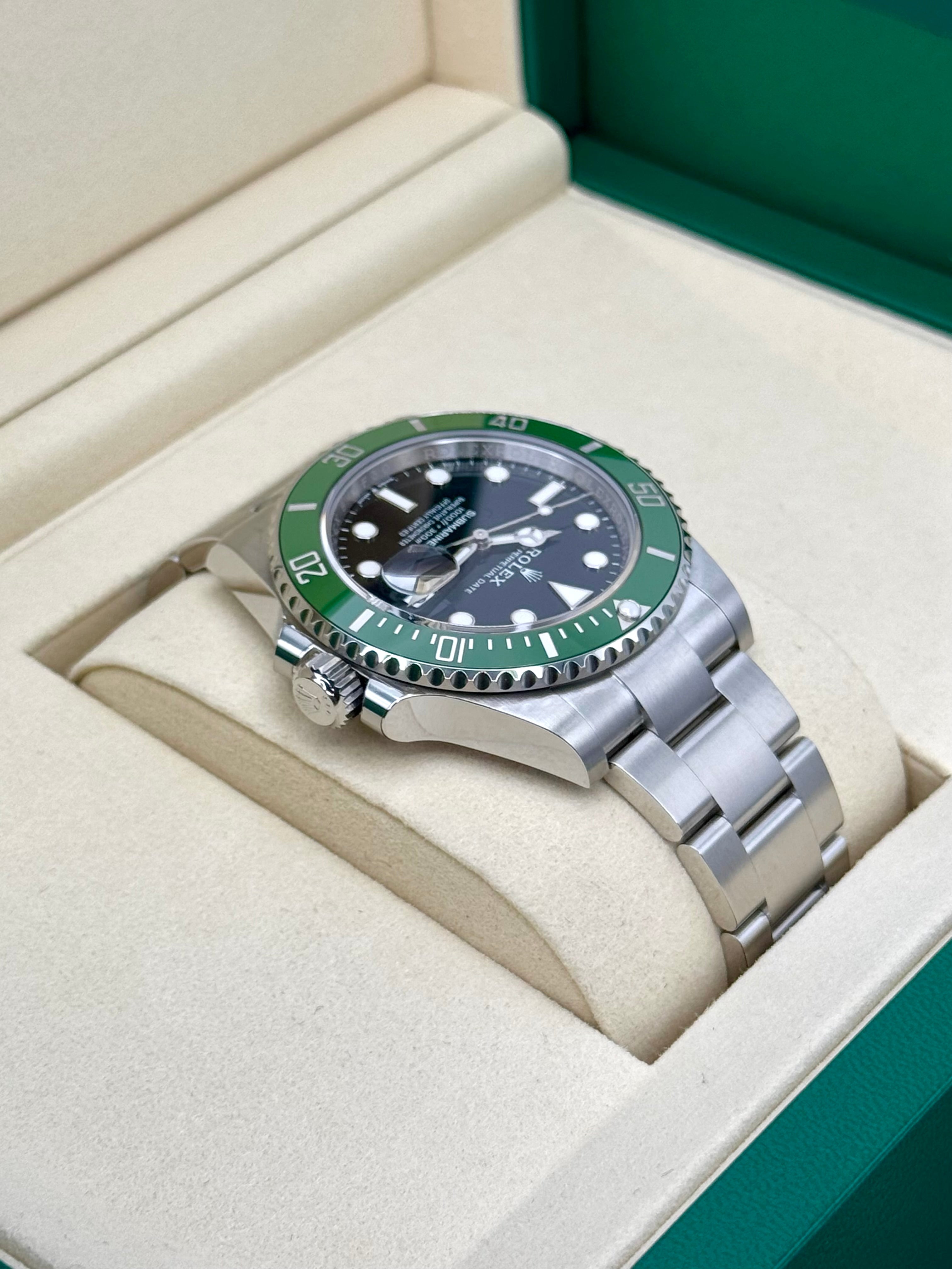 NEW 2025 ロレックス サブマリーナ 「スターバックス」 41mm 126610LV ブラックダイヤル