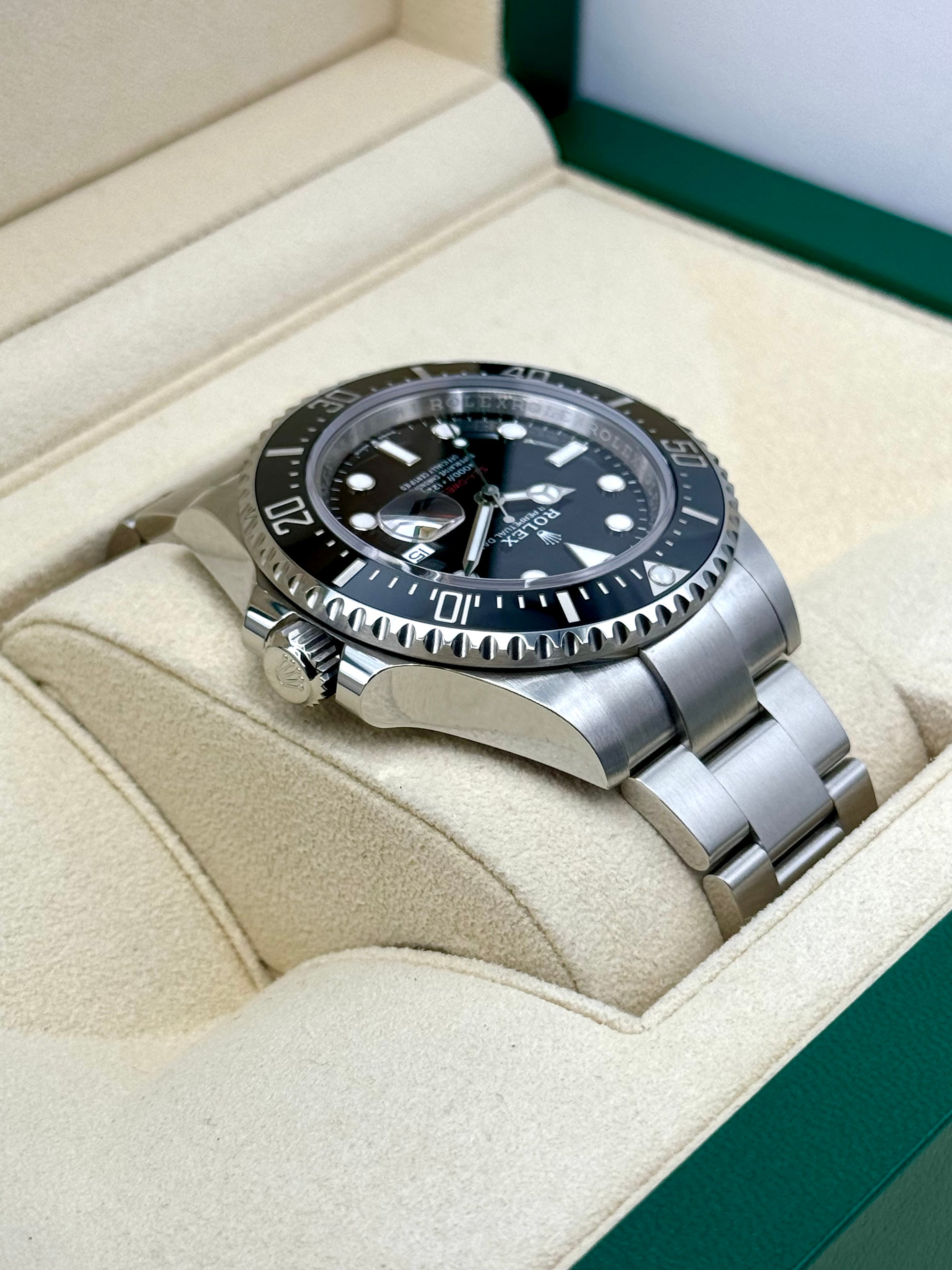 NEW 2024 ロレックス シードゥエラー 43mm 126600 ブラックダイヤル