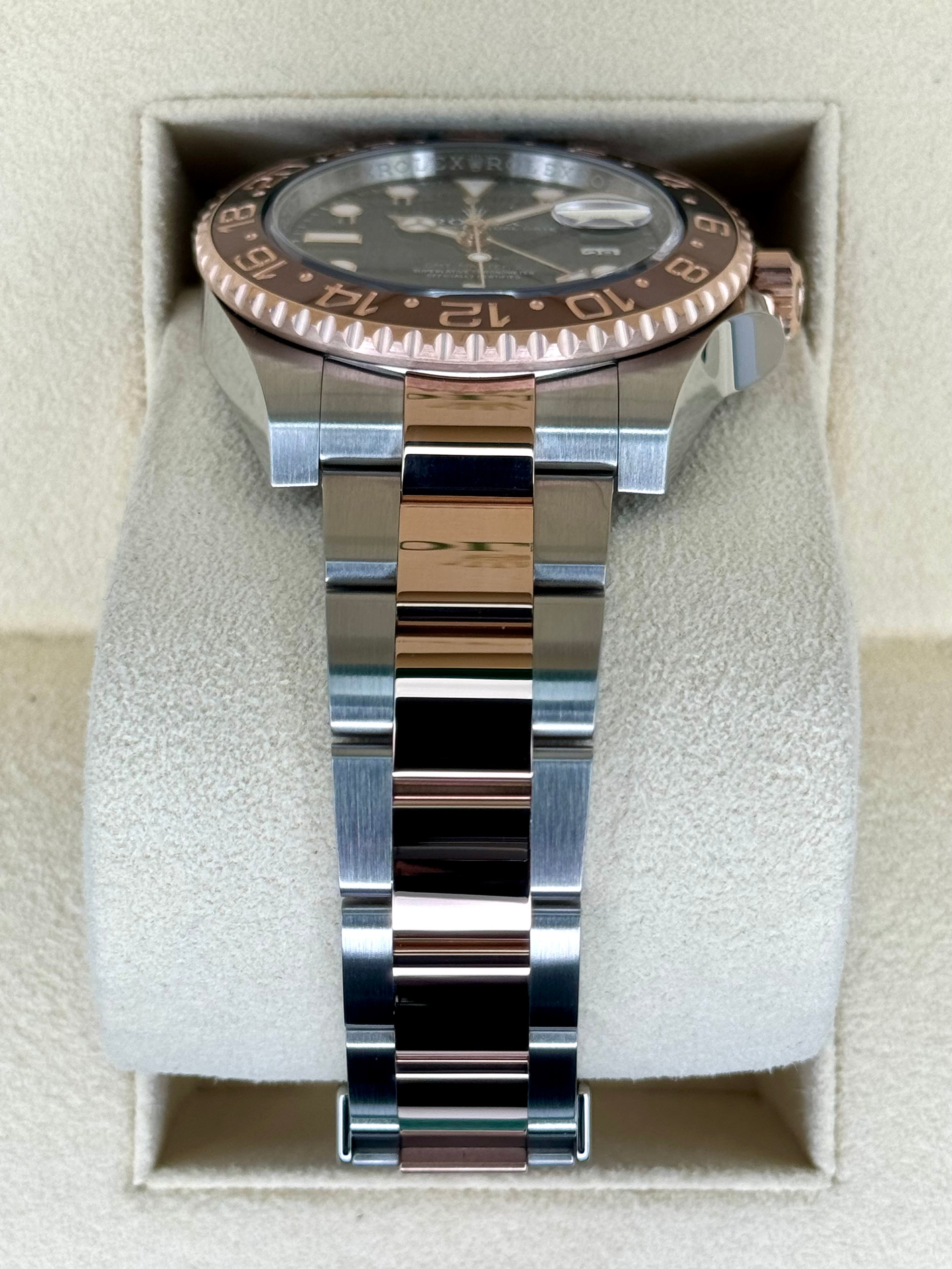 2022 ロレックス GMTマスターII 「ルートビア」 40mm 126711CHNR ツートーン