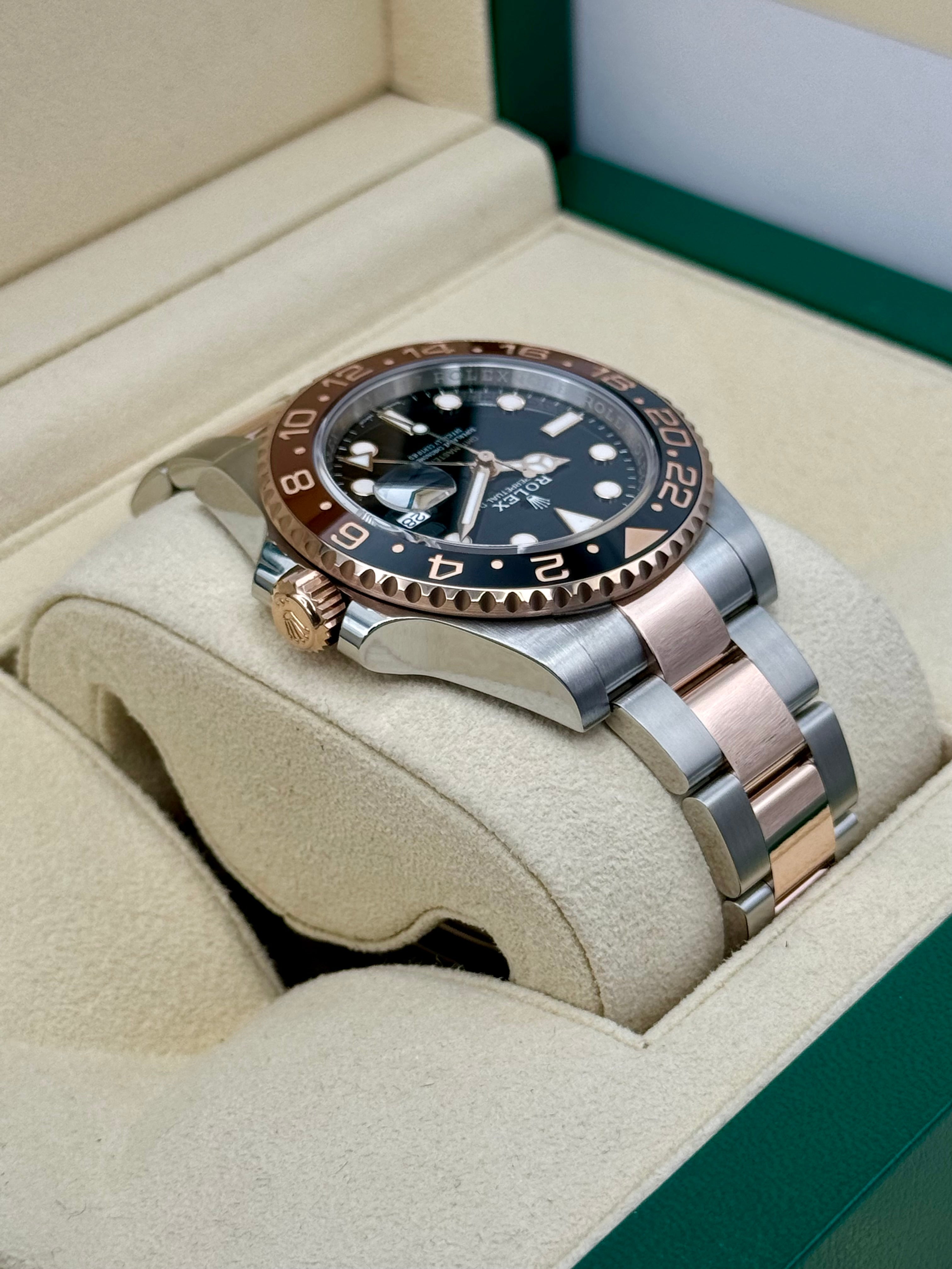 2022 ロレックス GMTマスターII 「ルートビア」 40mm 126711CHNR ツートーン
