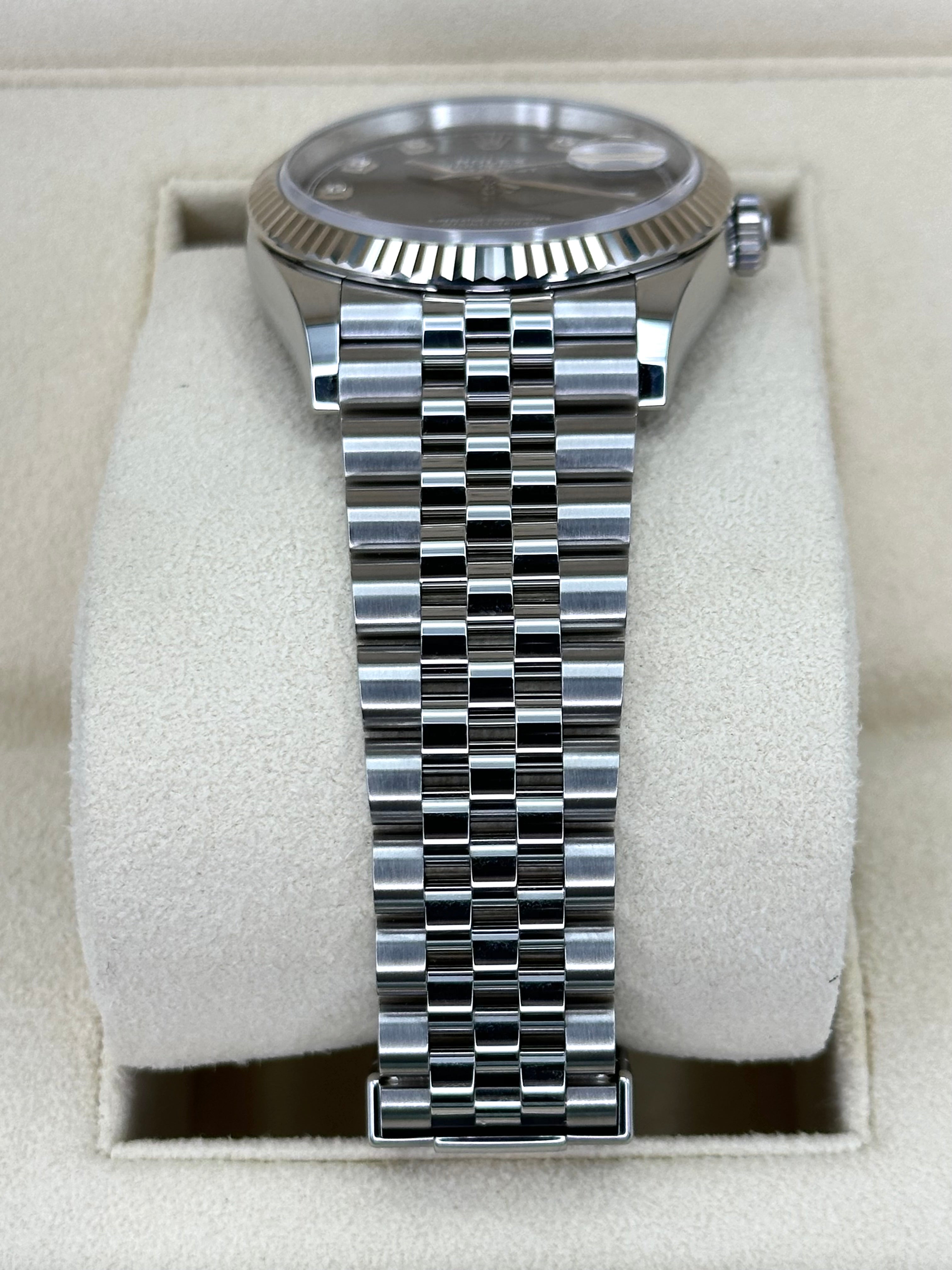 NEW 2024 ロレックス デイトジャスト 36mm 126234 ジュビリーブラックダイヤダイヤル