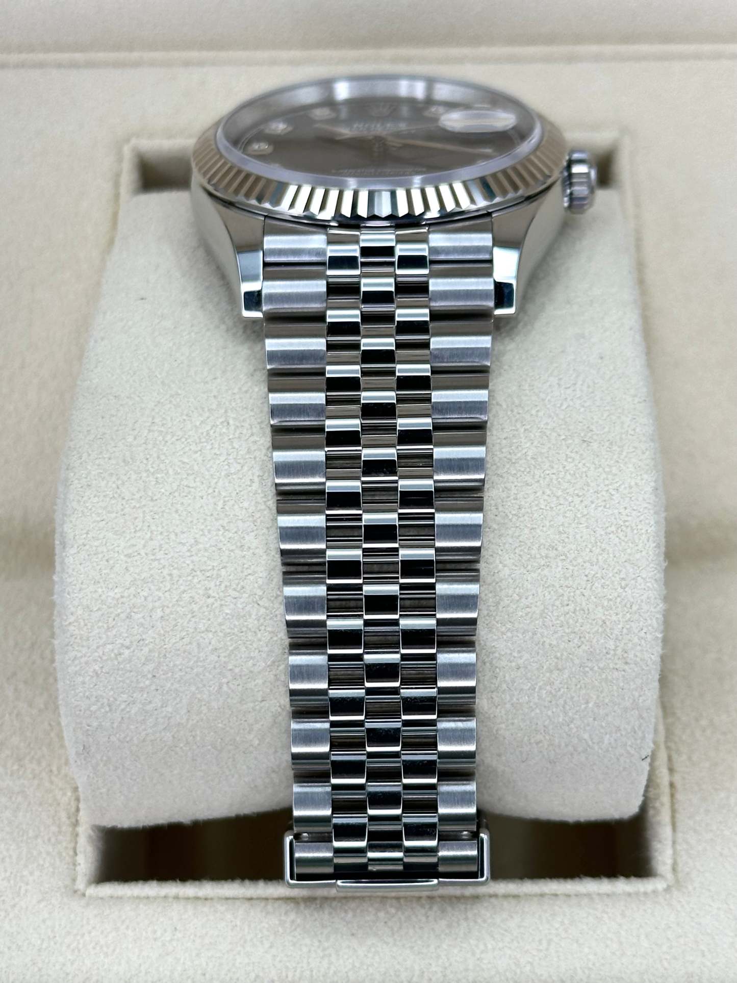 NEW 2024 ロレックス デイトジャスト 36mm 126234 ジュビリーブラックダイヤダイヤル