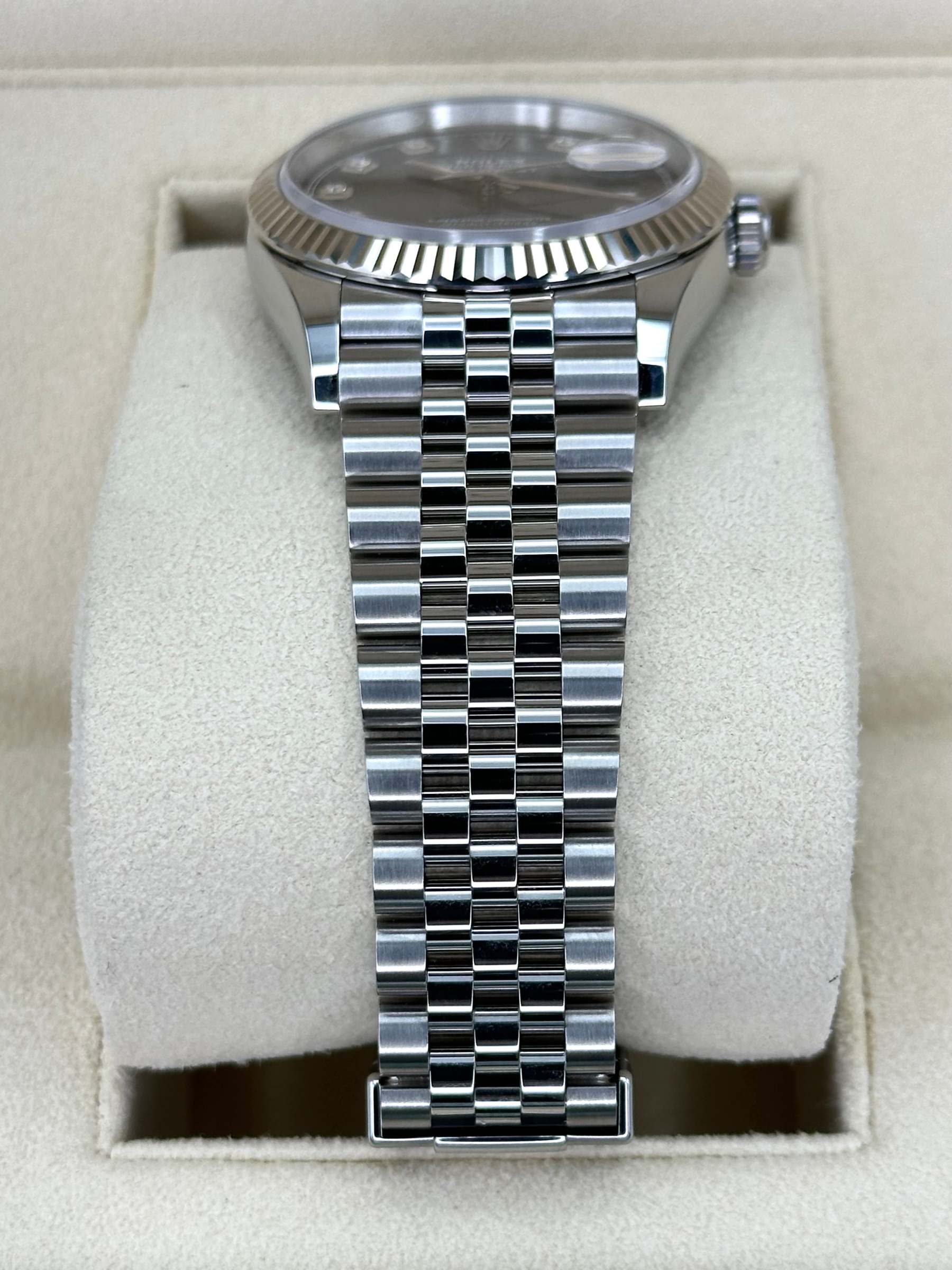 NEW 2024 ロレックス デイトジャスト 36mm 126234 ジュビリーブラックダイヤダイヤル