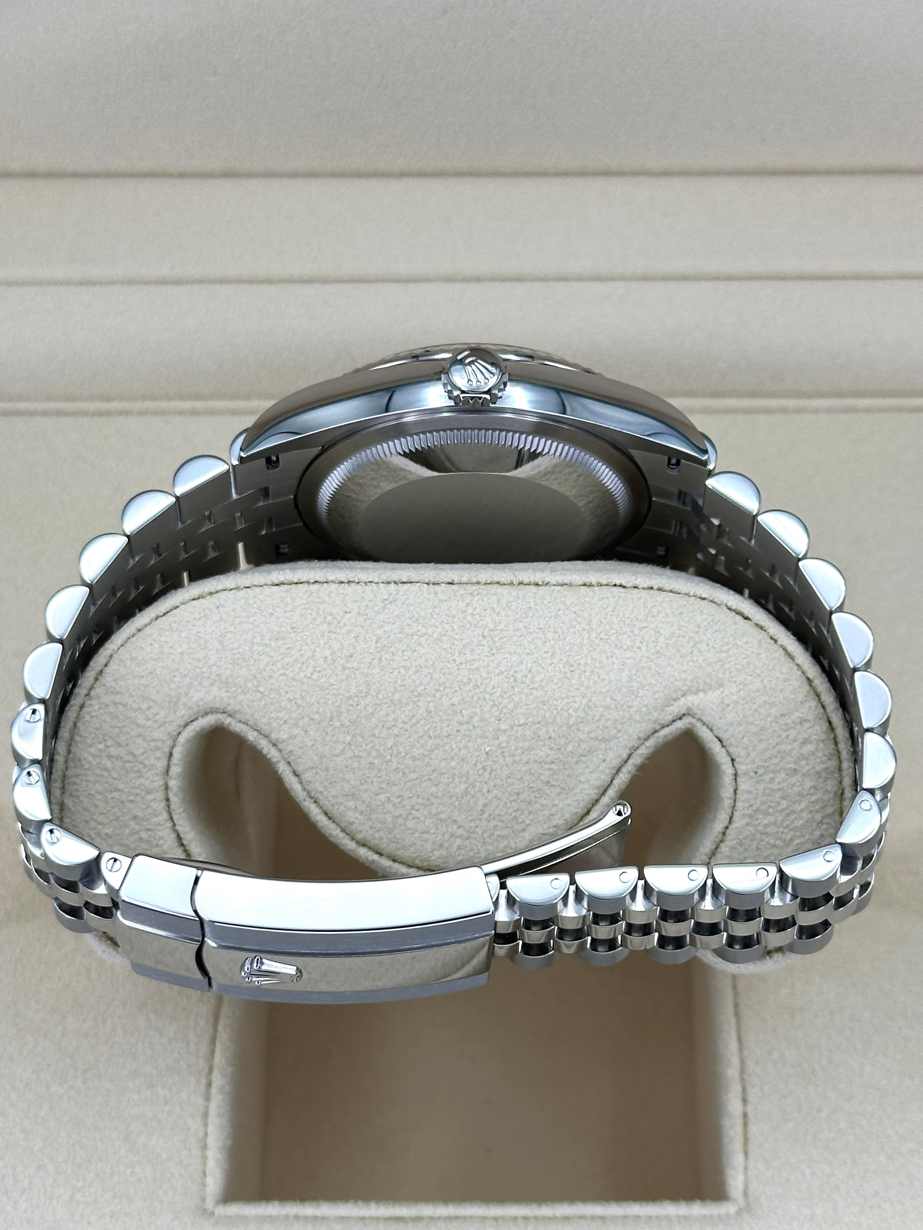 NEW 2024 ロレックス デイトジャスト 36mm 126234 ジュビリーブラックダイヤダイヤル