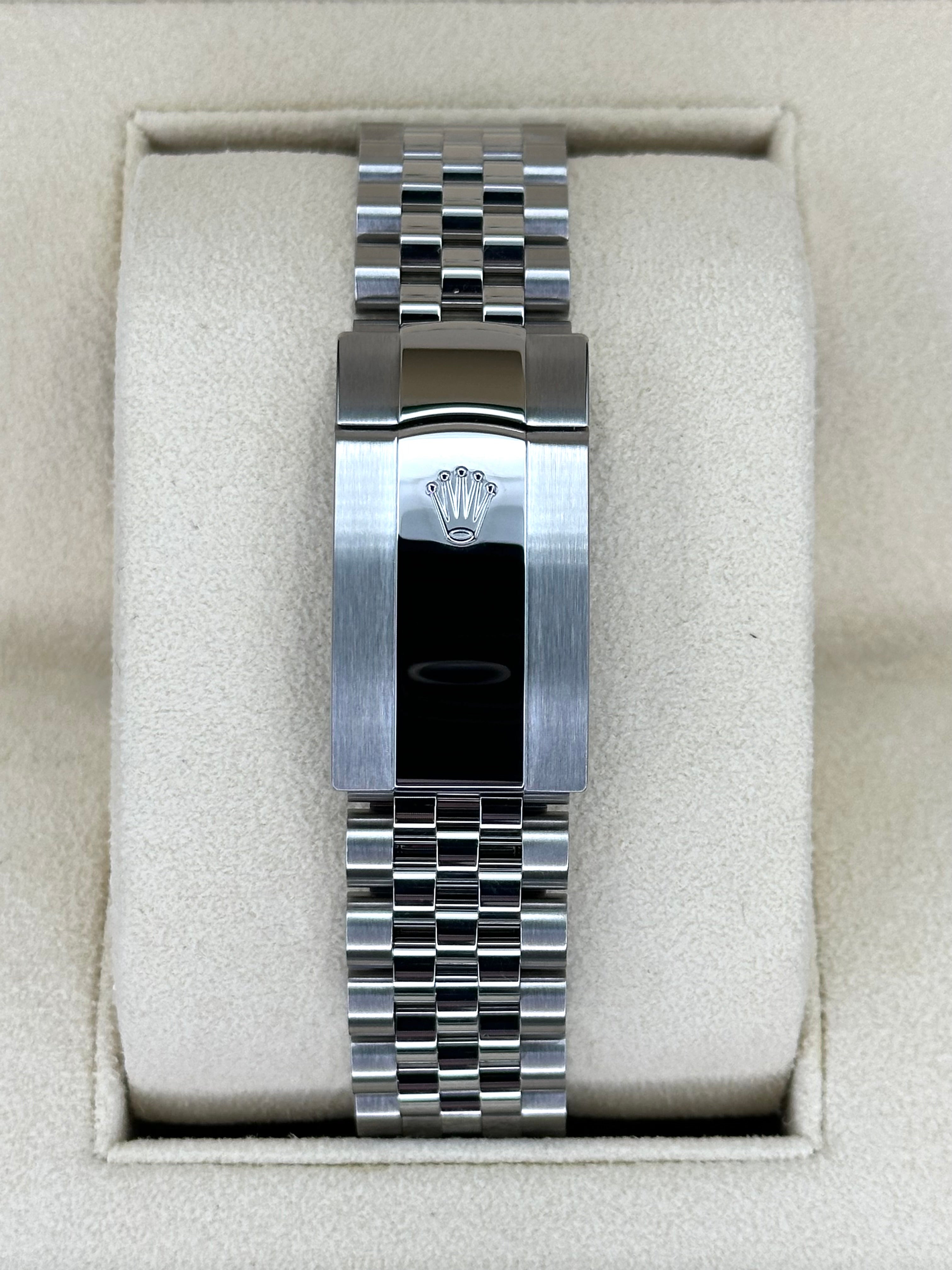 NEW 2024 ロレックス デイトジャスト 36mm 126234 ジュビリーブラックダイヤダイヤル