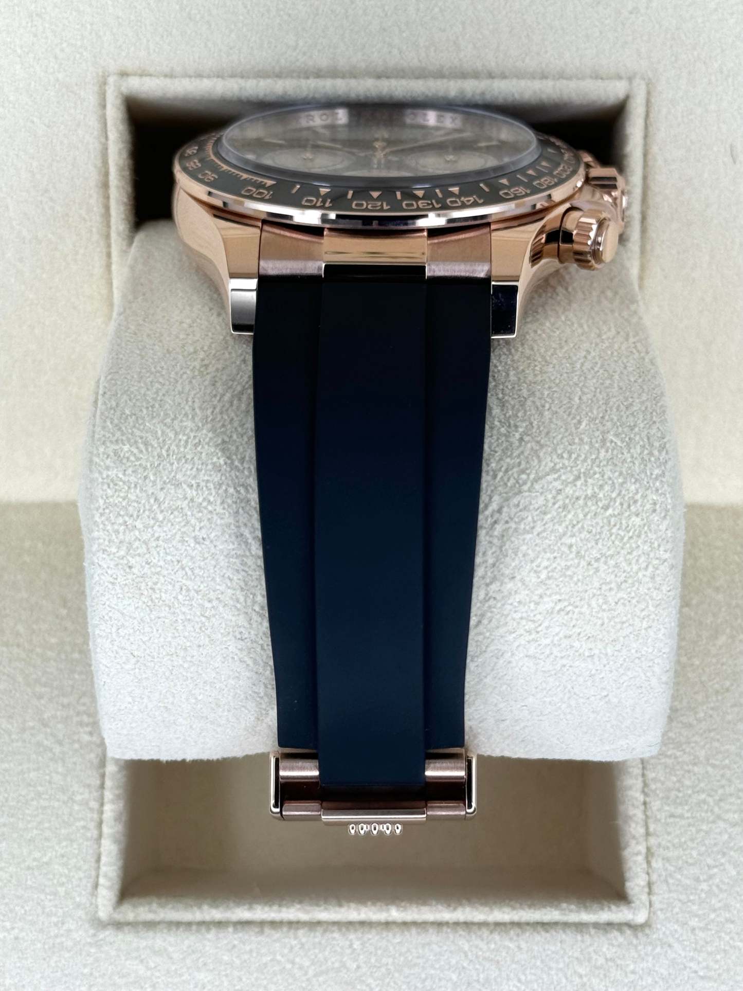 NEW 2024 ロレックスデイトナ40mm 126515LN ローズゴールドオイスターフレックスブラックダイヤル