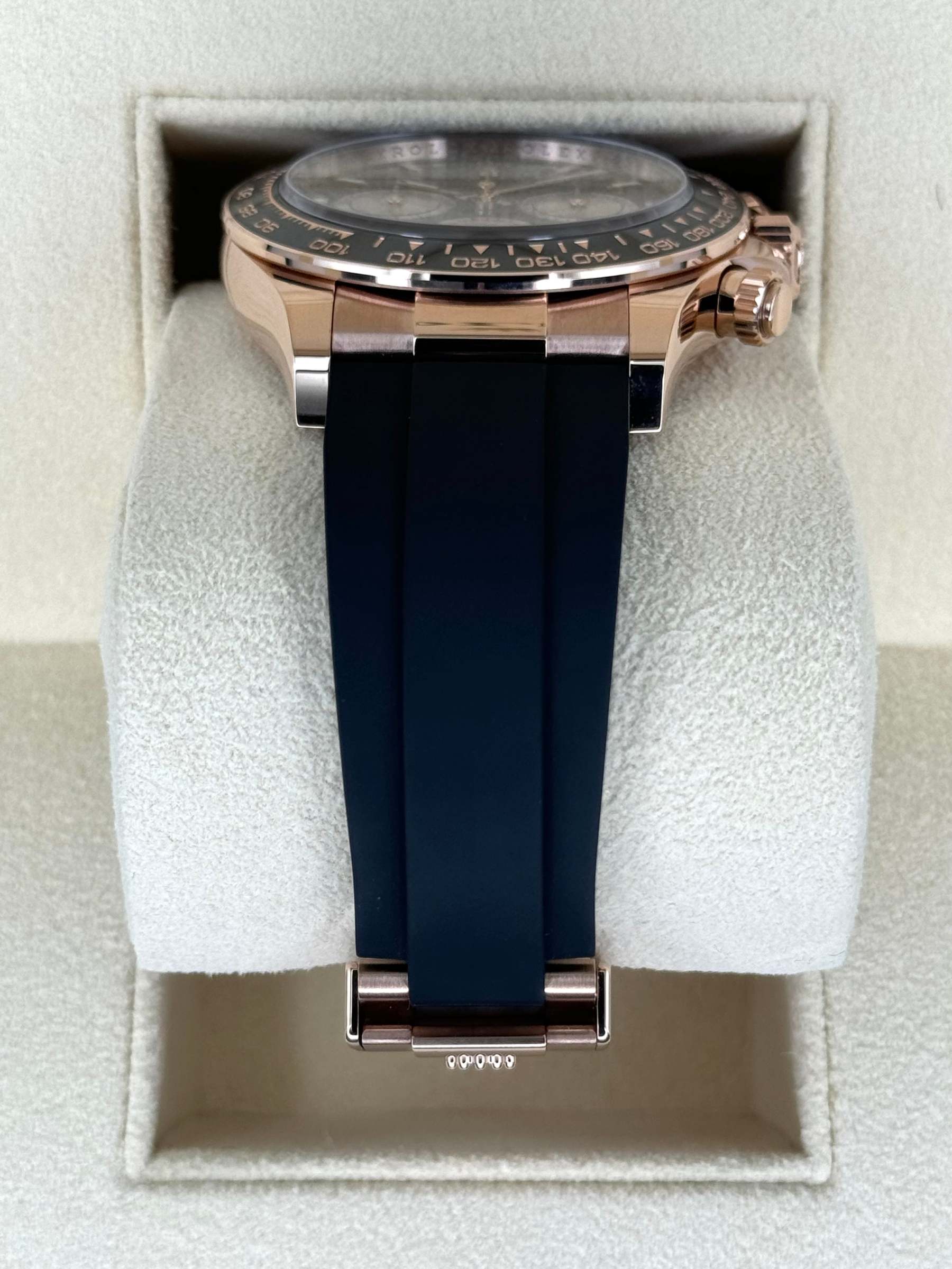 NEW 2024 ロレックスデイトナ40mm 126515LN ローズゴールドオイスターフレックスブラックダイヤル