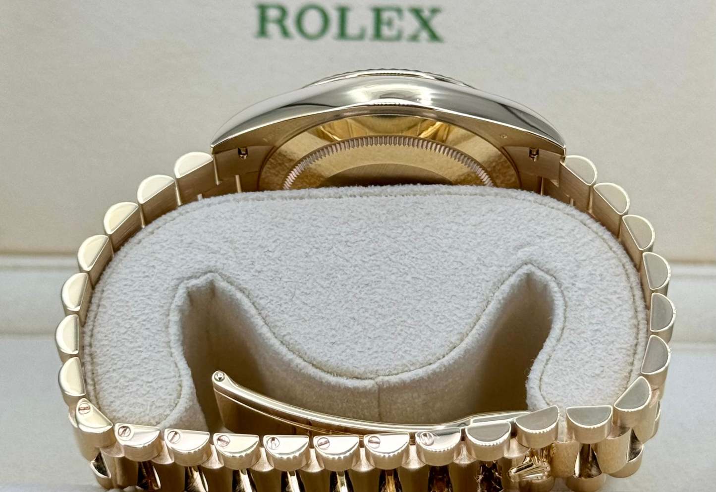 2022 ロレックス デイデイト 40mm 228238 プレジデンシャル ホワイトダイヤル